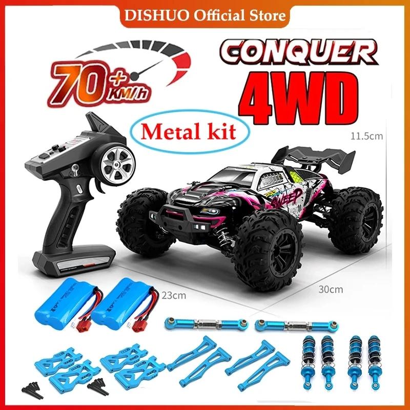 1:16 LED  ڵ,  帮Ʈ  Ʈ, Wltoys 144001 峭, 75 km/h Ǵ 50 km/h 4WD RC ڵ